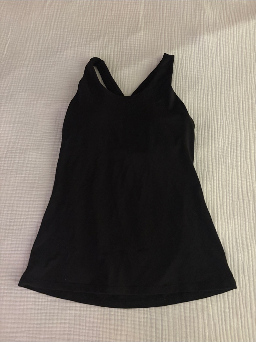 lululemon athletica Black Women's V-Back Tank Top